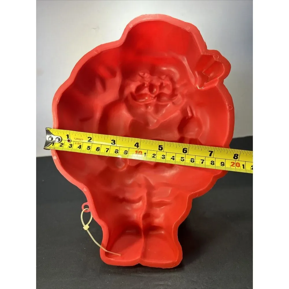 Plastic Santa Jello/Fruit‎ Mold